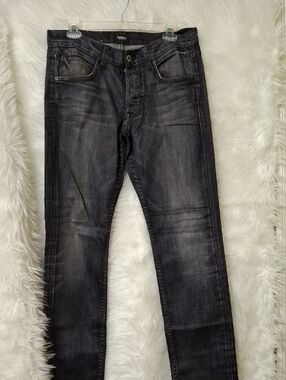 Hudson Jeans Slim Men's Jeans in Dark Gray Wash